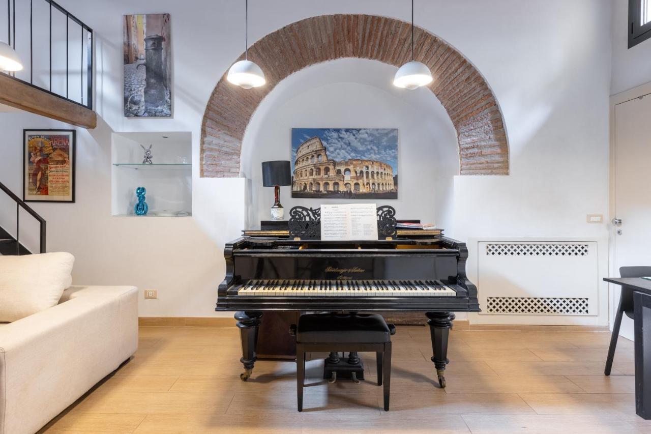 Musician Apartment Colosseo With Piano روما المظهر الخارجي الصورة